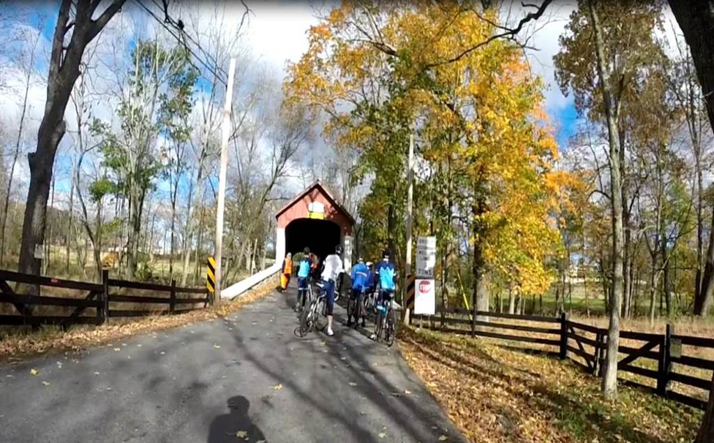 Bucks County Covered Bridge Bicycle Ride A Fall Foliage Classic